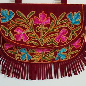 Embroidered Handbag